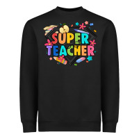 Black super teacher Heavyweight Sweatshirt - Artiststas