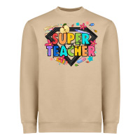 Super Teacher Heavyweight Sweatshirt | Teevron