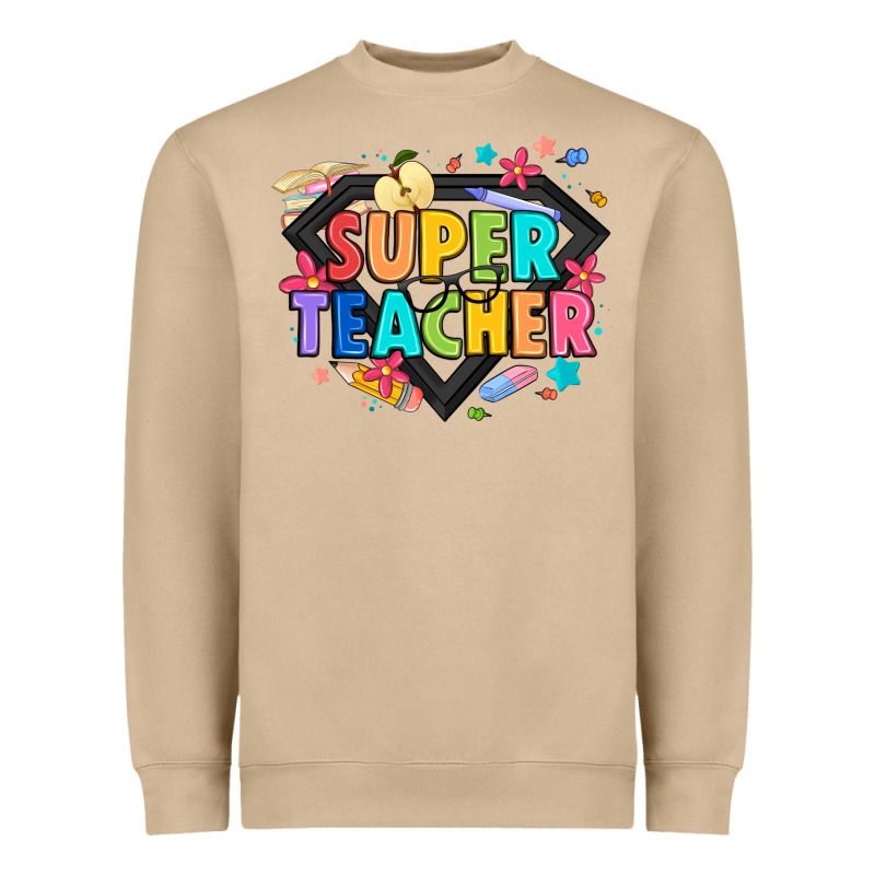 Super Teacher Heavyweight Sweatshirt by Artiststas | Teevron