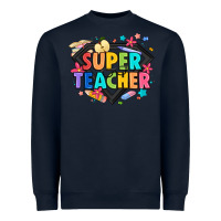 Navy super teacher Heavyweight Sweatshirt - Artiststas