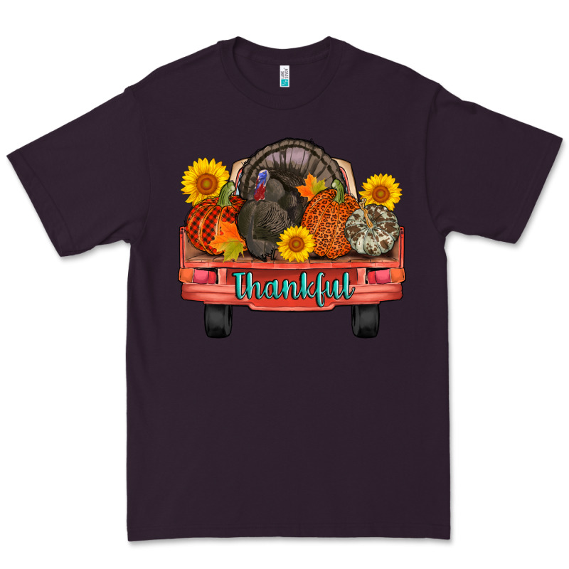 Thankful Turkey Truck Premium Tee by AdoDesignShop | Teevron