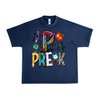 Navy pre k Urban Heavy Tee - NancyCooperArtShop
