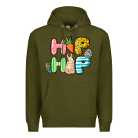 Army Green Hip hop Easter Day Premium Hoodie - HowdyJamesFarm