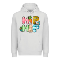 Dove Grey Hip hop Easter Day Premium Hoodie - HowdyJamesFarm