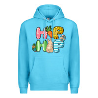 Ocean Blue Hip hop Easter Day Premium Hoodie - HowdyJamesFarm