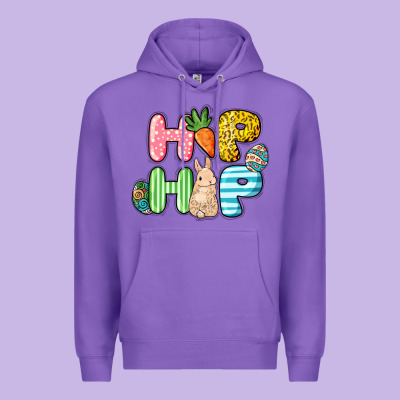 Hip Hop Easter Day Premium Hoodie Designed By Howdyjamesfarm