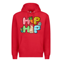 Red Hip hop Easter Day Premium Hoodie - HowdyJamesFarm