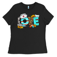 Black love nurse western Ladies Tee - BundleAndBundleShop