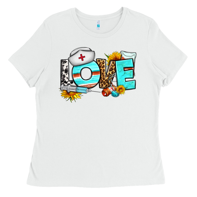 Love Nurse Western Ladies Tee by BundleAndBundleShop | Teevron