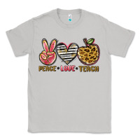 Moon Dust peace love teach Classic Tee - NancyCooperArtShop