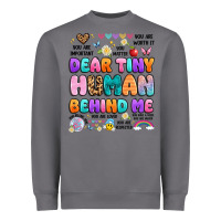 Storm dear tiny human behind me Heavyweight Sweatshirt - Artiststas