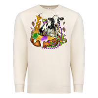 Sandshell holstein mardi gras Premium Sweatshirt - OliviaCreatesArt