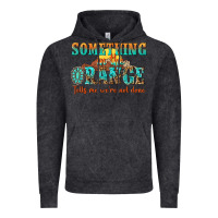 Vintage Black something in the orange tells me were not done Vintage Hoodie - NancyCooperArtShop