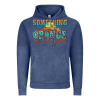 Vintage Denim something in the orange tells me were not done Vintage Hoodie - NancyCooperArtShop