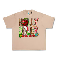 Burro holly jolly teacher Urban Heavy Tee - NancyCooperArtShop