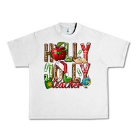 Lunar Rock holly jolly teacher Urban Heavy Tee - NancyCooperArtShop