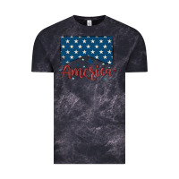 Cloud Black America Vintage Tee - MaliasSmallBusiness