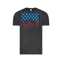 Vintage Black America Vintage Tee - MaliasSmallBusiness