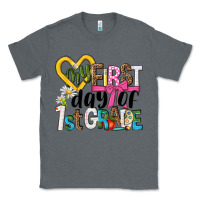 Charcoal Heather my first day of 1st grade Classic Tee - NancyCooperArtShop
