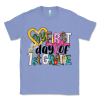 Colony Blue my first day of 1st grade Classic Tee - NancyCooperArtShop