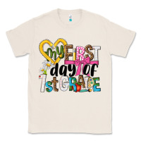Natural my first day of 1st grade Classic Tee - NancyCooperArtShop