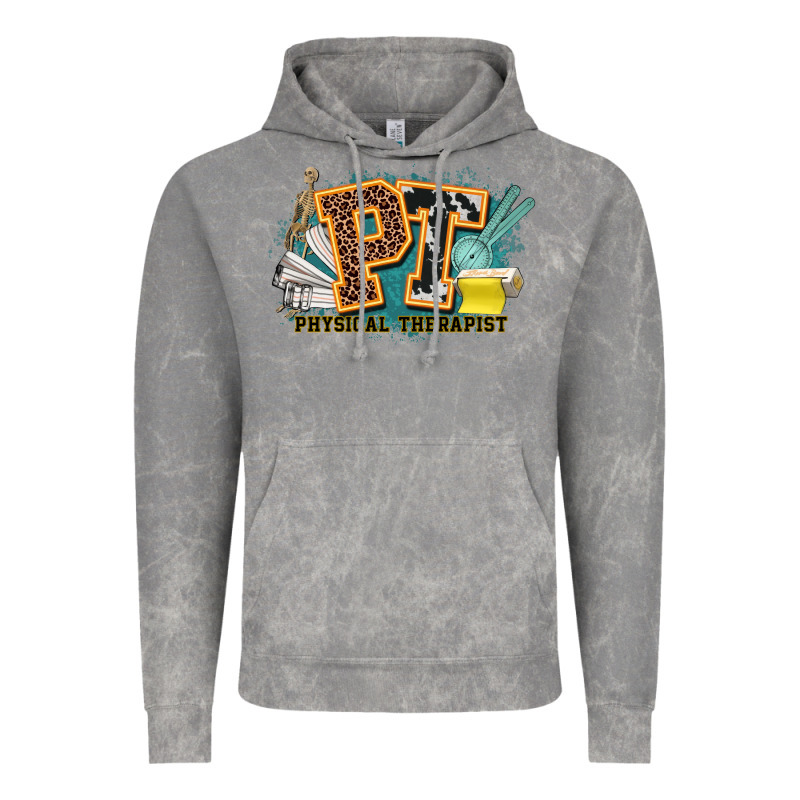 Pt Physical Therapist Western Vintage Hoodie by NancyCooperArtShop | Teevron