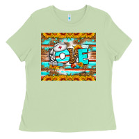 Matcha western love nurse tumbler Ladies Tee - BundleAndBundleShop