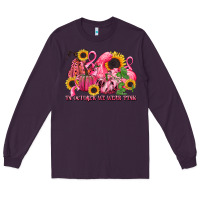 Plum in october we wear pink Long Sleeve Tee - LillyAllenDesigns
