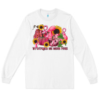 White in october we wear pink Long Sleeve Tee - LillyAllenDesigns
