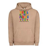 Pigment Burro Until all the pieces fit Urban Hoodie - CowhideDigitalArt