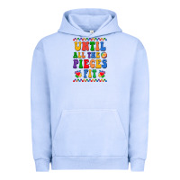 Pigment Grape Ice Until all the pieces fit Urban Hoodie - CowhideDigitalArt
