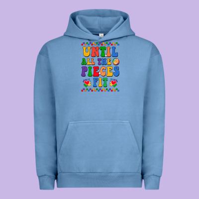 Until All The Pieces Fit Urban Hoodie Designed By Cowhidedigitalart