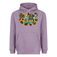 Lavender Mama vibes leopard mother's day Heavyweight Hoodie - HowdyJamesFarm