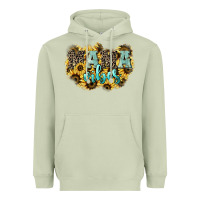 Matcha Mama vibes leopard mother's day Heavyweight Hoodie - HowdyJamesFarm