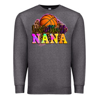 Charcoal Heather basketball nana Premium Sweatshirt - OliviaCreatesArt