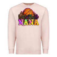 Pale Pink basketball nana Premium Sweatshirt - OliviaCreatesArt