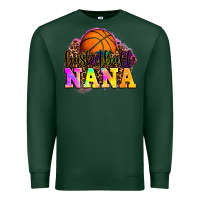Sports Green basketball nana Premium Sweatshirt - OliviaCreatesArt