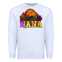 White basketball nana Premium Sweatshirt - OliviaCreatesArt