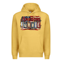 Antique Gold American junkie 4th of july Premium Hoodie - CowGirlArtShop