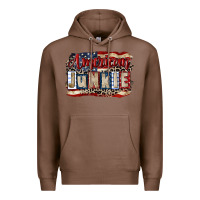 Chestnut American junkie 4th of july Premium Hoodie - CowGirlArtShop