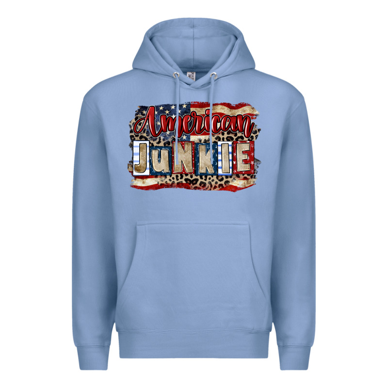 American Junkie 4th Of July Premium Hoodie by CowGirlArtShop | Teevron