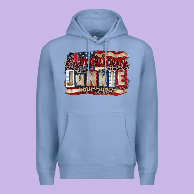 American Junkie 4th Of July Premium Hoodie Designed By Cowgirlartshop