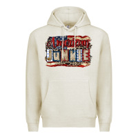 Oatmeal Heather American junkie 4th of july Premium Hoodie - CowGirlArtShop