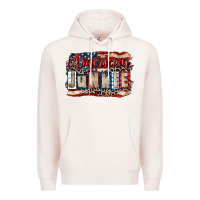 Pale Pink American junkie 4th of july Premium Hoodie - CowGirlArtShop