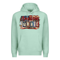 Seafoam American junkie 4th of july Premium Hoodie - CowGirlArtShop
