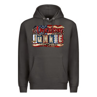 Smoke American junkie 4th of july Premium Hoodie - CowGirlArtShop