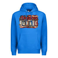True Royal American junkie 4th of july Premium Hoodie - CowGirlArtShop