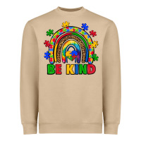 Mushroom autism awareness rainbow Heavyweight Sweatshirt - Artiststas