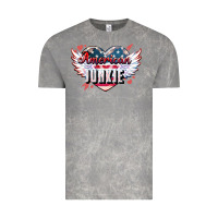 Cloud Rock American junkie Vintage Tee - NancyCooperArtShop
