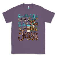Lavender give me coffee with a side of jesus Classic Tee - JahusDesignShop
